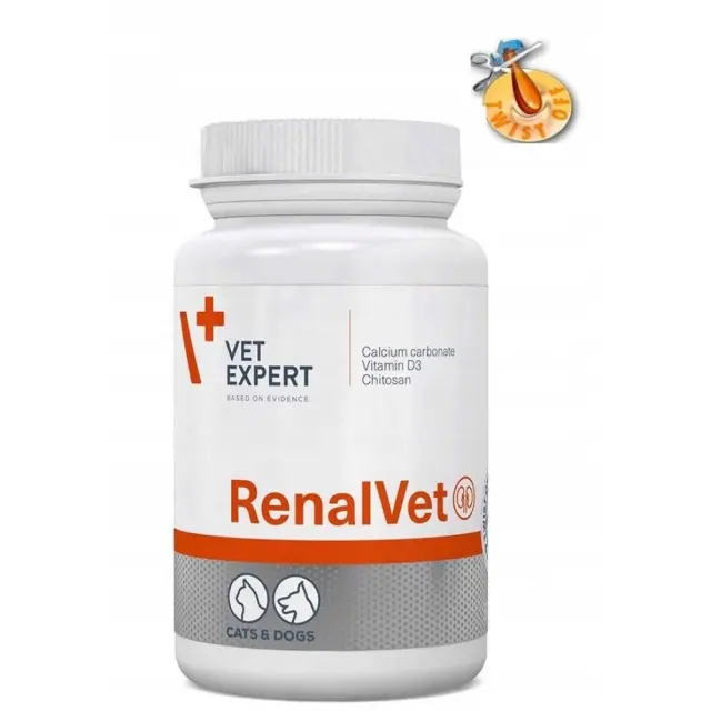 Vet Expert Renalvet 60 Καψουλες Twist Off Κατα Της Χρονιας Νεφρικης Ανεπαρκειας