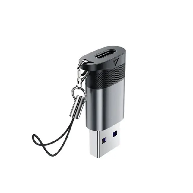 Acefast J8 USB-C to USB-A Adapter Gray