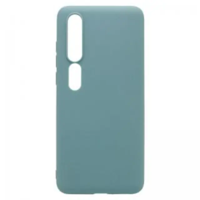 Θήκη Soft TPU inos Xiaomi Mi 10 5G/ Mi 10 Pro 5G S-Cover Πετρόλ N51549 3
