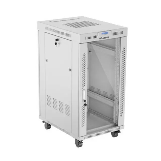 Lanberg Καμπίνα Rack 19" 22U 600x800 Gray LCD V2 (FF01-6822-12SL) 2