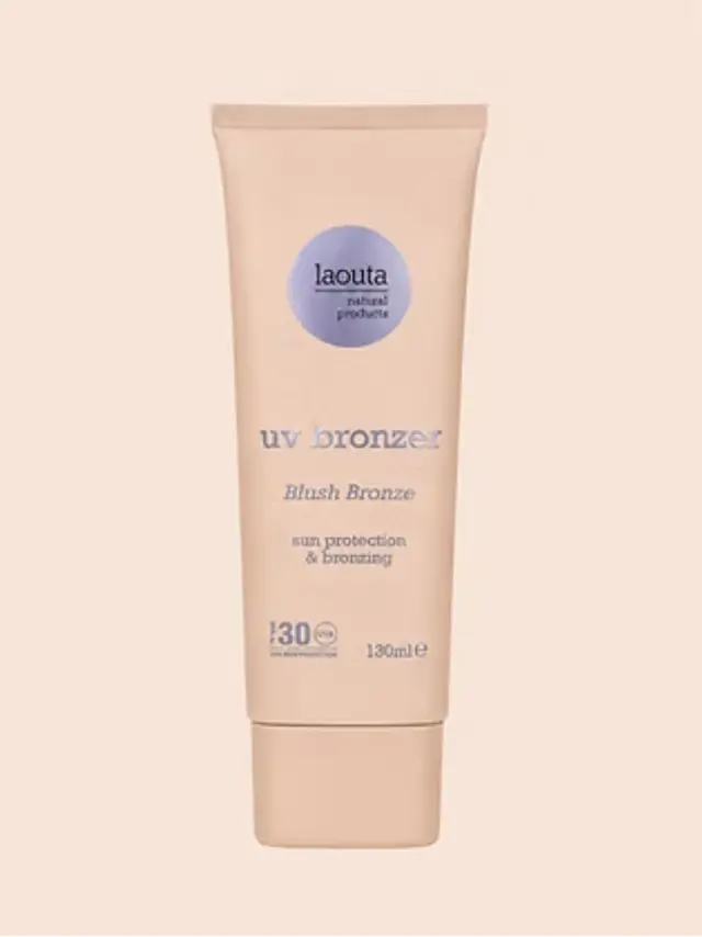 Laouta UV Bronzer Blush Bronze SPF30 130ml – Αντηλιακό Προσώπου & Σώματος με Χρώμα
