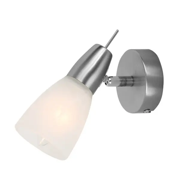 ΣΠΟΤ Ι ΓΥΑΛΙ ΝΙΚΕΛ ΜΑΤ 40W E14 KAMET / MC542NM