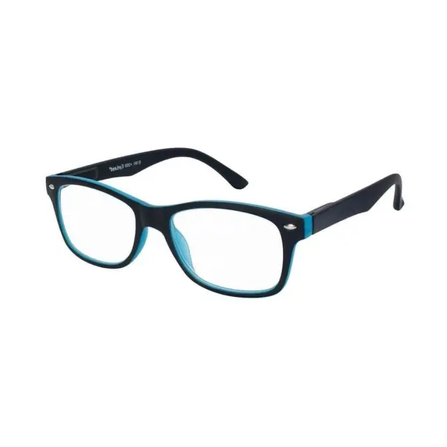 Eyelead E191 Γυαλιά Πρεσβυωπίας Κοκάλινα +2.00, Μαύρο-Μπλε