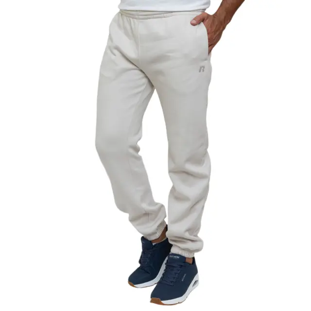 Russell Athletic Leg Pant Παντελόνι Φόρμας White Sand A24-008-2-526 - L 3