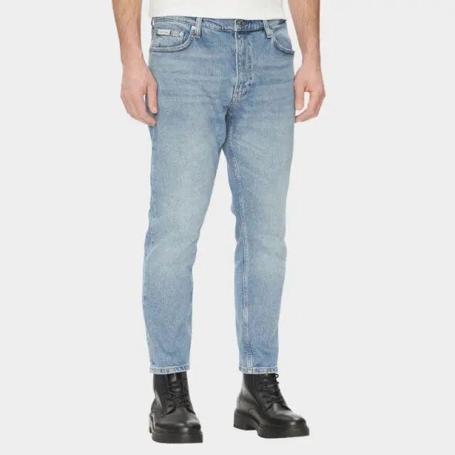 Calvin Klein - Ανδρικό Jean Dad Tapered Denim J30J327174-1AA Μπλε - W31 L32