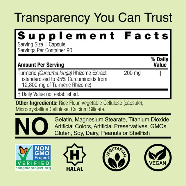 Nature's Answer Turmeric 3 2