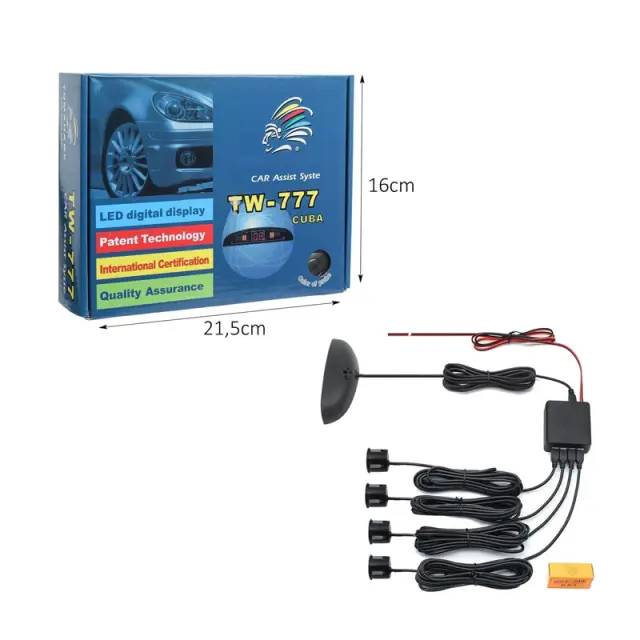 Αισθητήρες Παρκαρίσματος – Tomahawk car assist system TW-777 80034 3