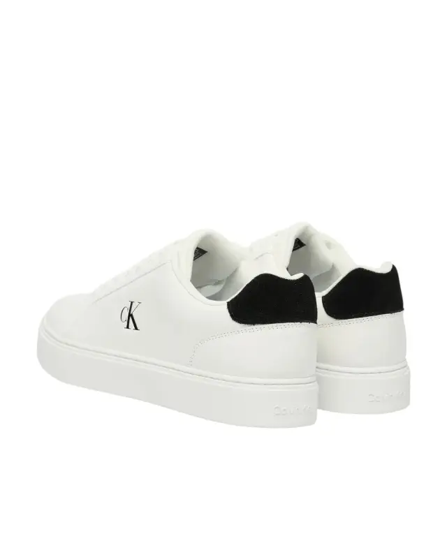 Calvin Klein - Ανδρικά Sneakers Ck Classic Cupsole Laceup Lth YM0YM01435-01W Λευκό - 43 3