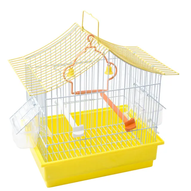 ZAZU BIRD CAGE YELLOW 27.5*19.5*29cm