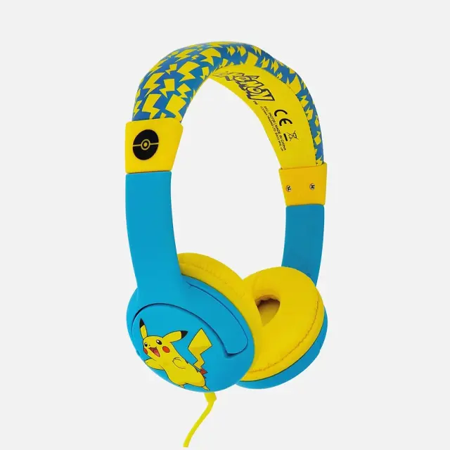 OTL Pokémon Pikachu Kids Headphones Ενσύρματα Παιδικά On Ear Ακουστικά Πολύχρωμα