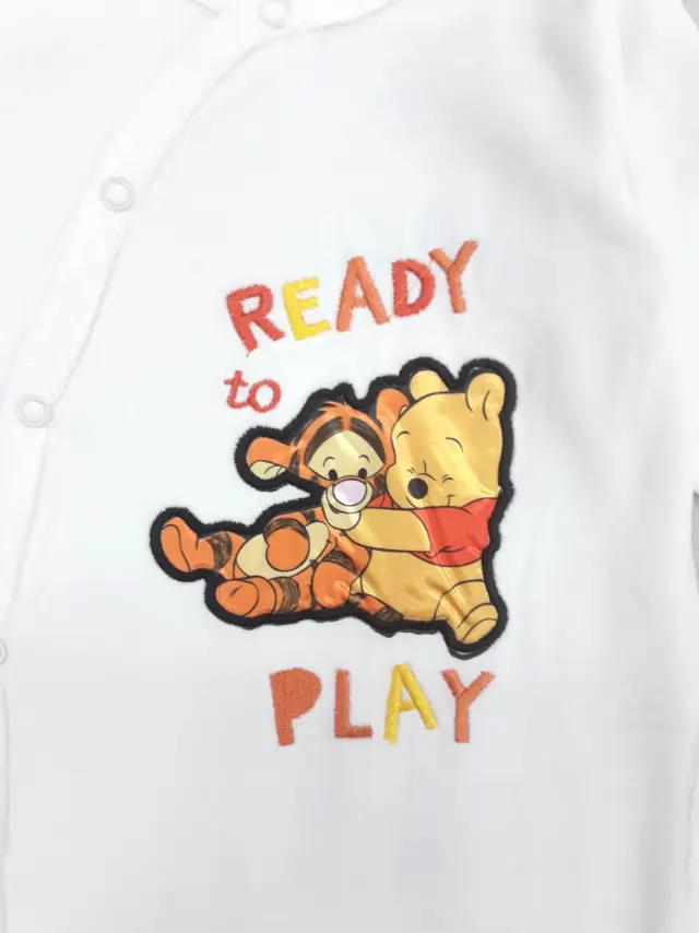 Φορμάκι Μακρυμάνικο Velour Pooh Ready to Play 8030259 - 12 M (80cm) 2