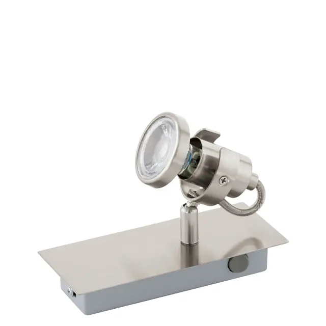 Σποτ TUKON 3 Satin Nickel L165,B70 GU10-LED 1X3,3W