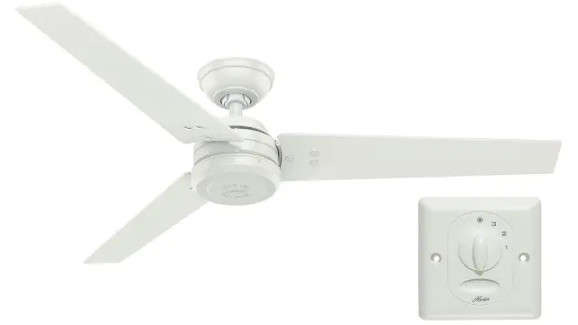 Hunter Protos 132 Fresh White - Ανεμιστήρας Οροφής