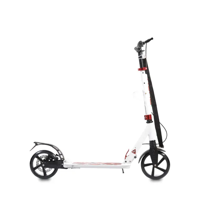 Byox Plexus Scooter Αναδιπλούμενο Πατίνι Αλουμινίου Ανάρτηση Δισκόφρενο - White 2