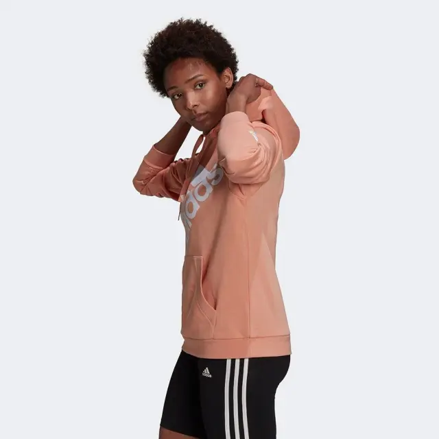 adidas Brand Love Relaxed Hoodie (GS1373-Orange) - Πορτοκαλί - XS 3