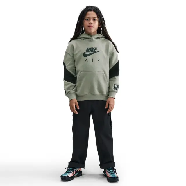 Nike Air Fleece ΠΑΙΔΙΚΗ ΜΠΛΟΥΖΑ (HF8812-320) - Λαδί