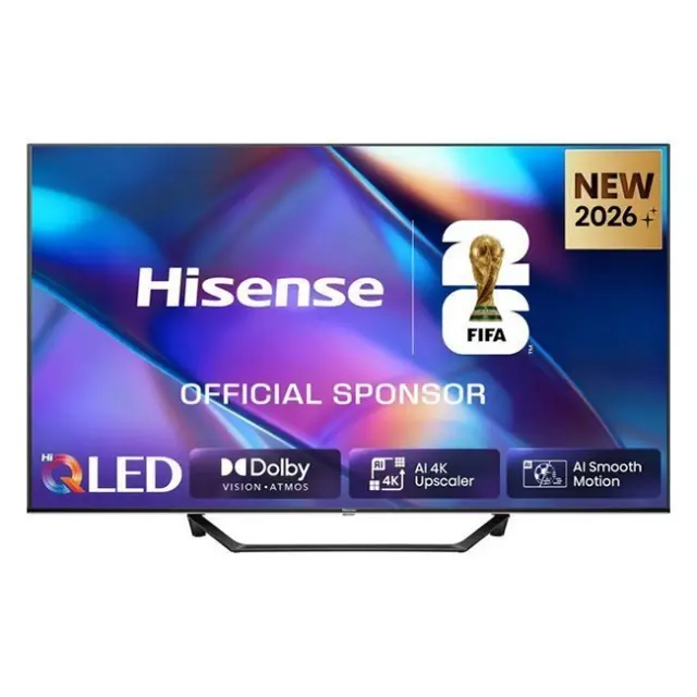 Hisense TV 43" 43A7S QLED 4K VidaaOS 60Hz Dolby Vision IQ 2026