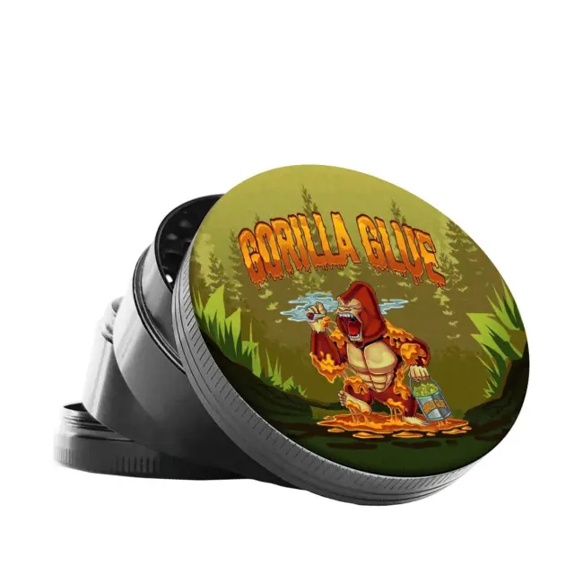 Best Buds Metal Grinder Gorilla Glue 4 Parts – 50mm