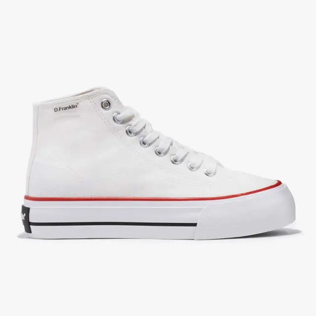 Flatform Μποτάκι D.Franklin NVK22051-0001-36 Άσπρο - 36