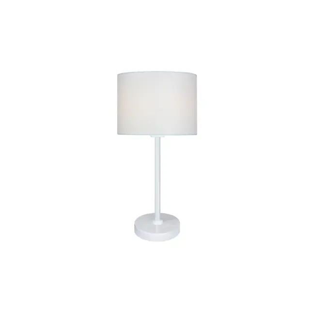 AcaLight Offer NETTO ΦΩΤΙΣΤΙΚΟ ΕΠΙΤΡΑΠΕΖΙΟ ΛΕΥΚΟ ΜΕΤΑΛΛΙΚΟ ΣΥΜΒΑΤΙΚΟ 1ΧΕ27 IP20 Φ150Χ334mm