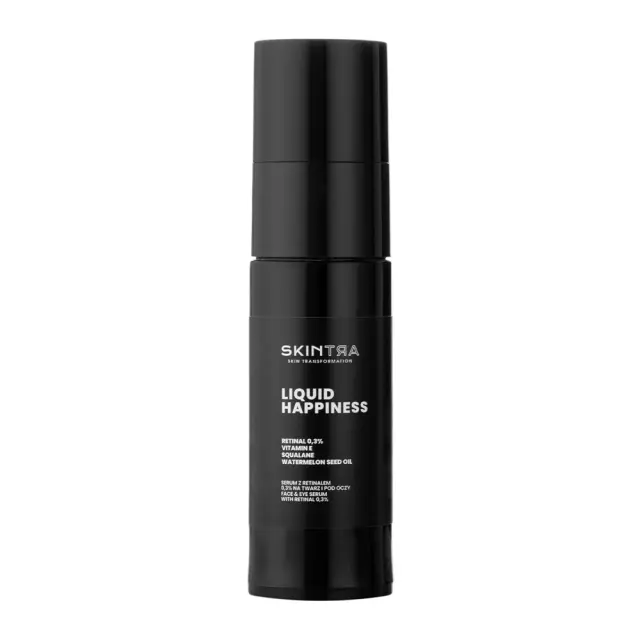 Skintra Liquid Happiness Face and Eye Serum with Retinal 0,3% Ορός Νύχτας Προσώπου + Ματιών με ρετιναλδεΰδη 30ml