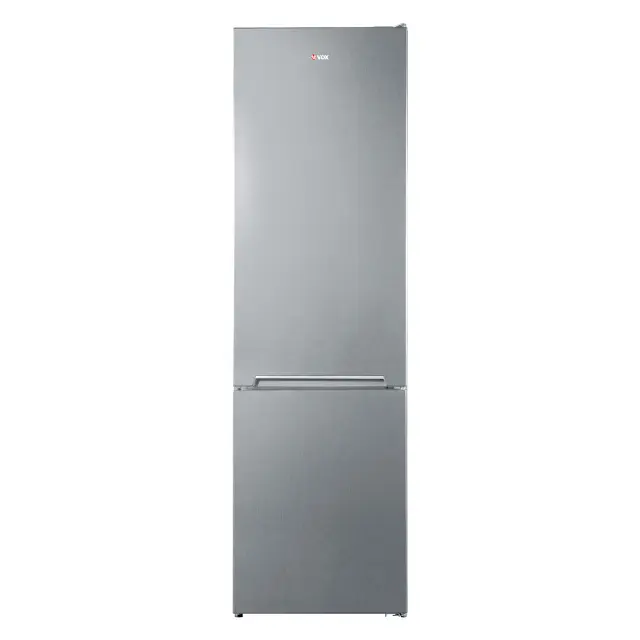Ψυγείο Δίπορτο 230lt NoFrost Inox 59.5x65x186cm VOX NF 3730 IXF