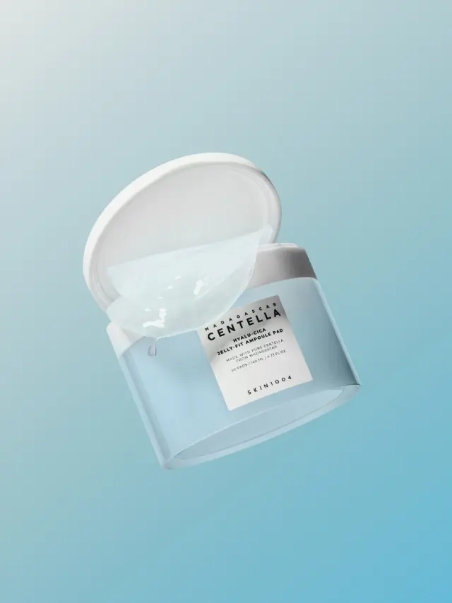 Skin1004 Madagascar Centella Hyalu-Cica Jelly-Fit Ampoule Pad - Ενυδατικά και καταπραϋντικά toner pads 2