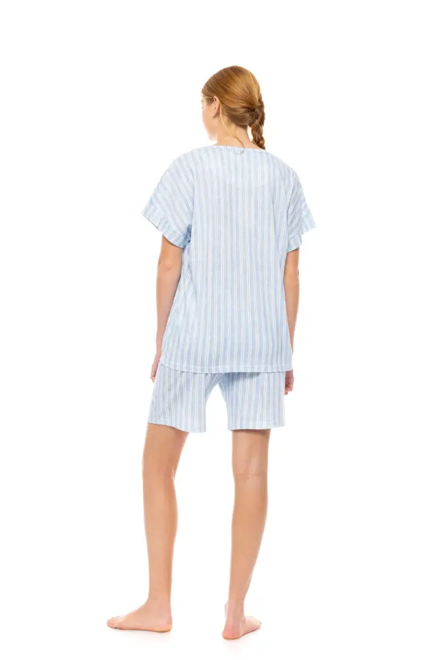 S1518 - Type - PYJAMA SHORTS NORDIC STRIPE 3