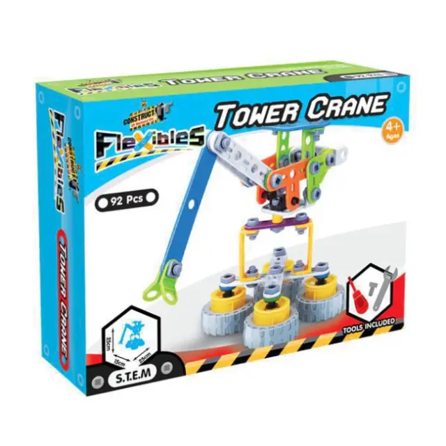 Construct It Flexibles Tower Crane (00961)