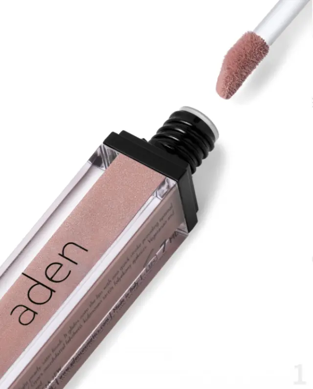 ADEN SATIN EFFECT LIPSTICK 01 RADIANT BEIGE 7ML 3
