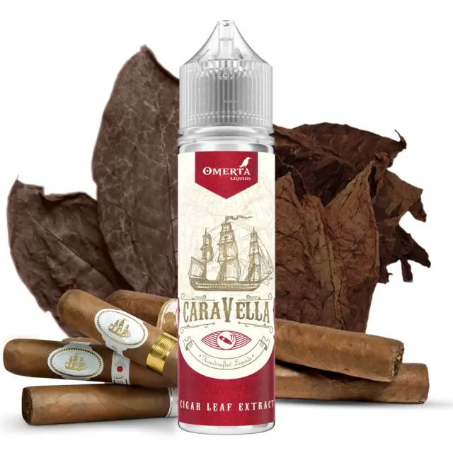 Cigar Leaf Extract 15ml (60ml) - Caravella by Omerta