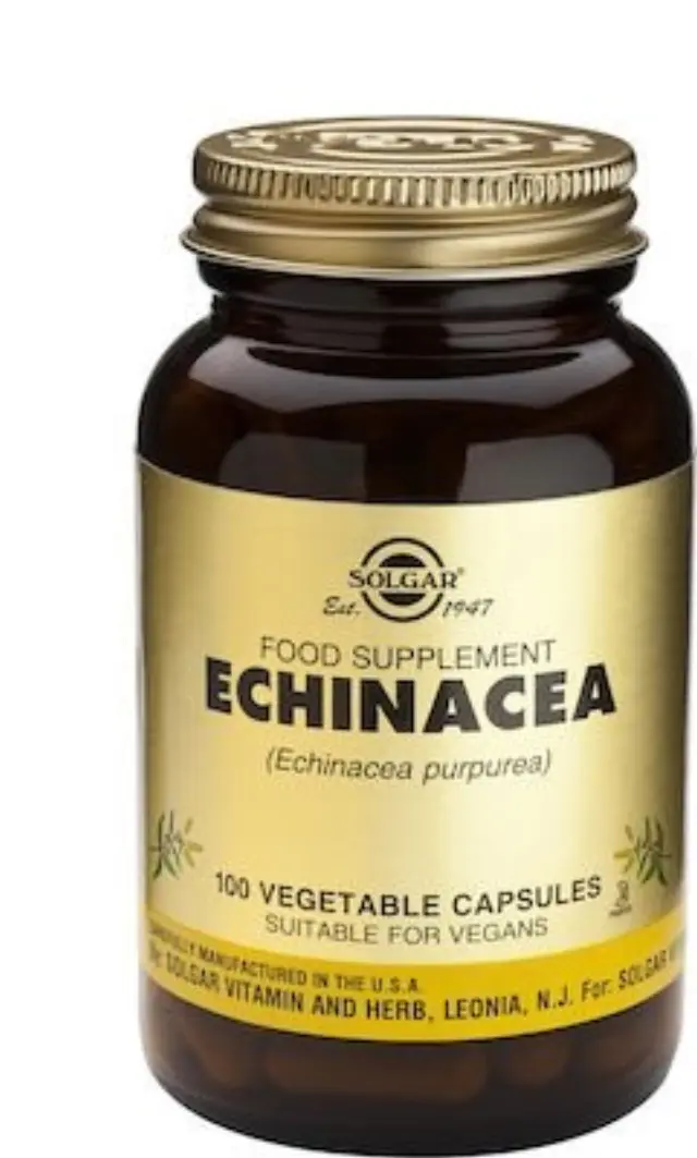 Solgar Echinacea Εχινάκεια 100 φυτικές κάψουλες
