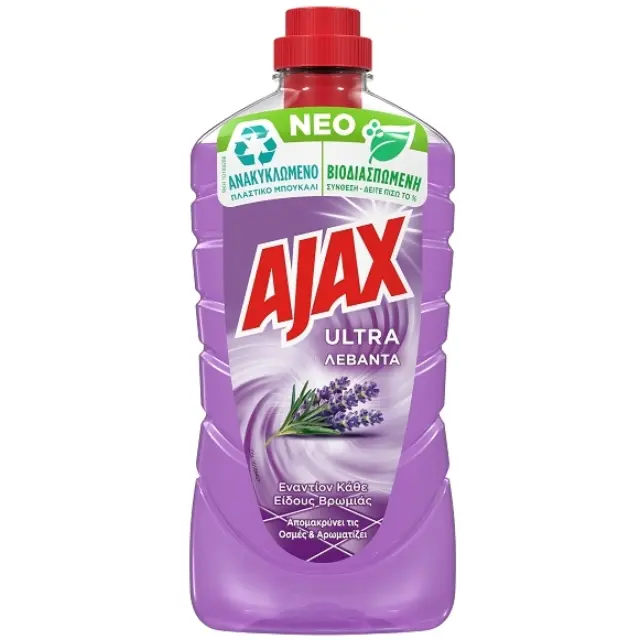 Ajax Καθαριστικό Υγρό Πατώματος 1lt