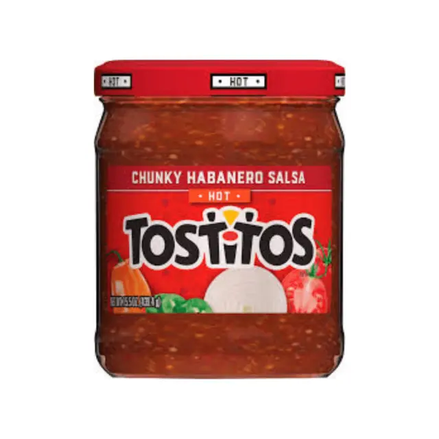 Tostitos Hot Chunky Habanero Salsa Dip 439gr