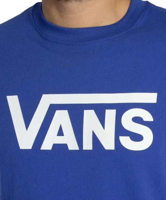 Vans - Ανδρικό T-shirt Κοντομάνικο Classic Logo Royal Cobalt VN000RA1-FRX Μπλε - M 3
