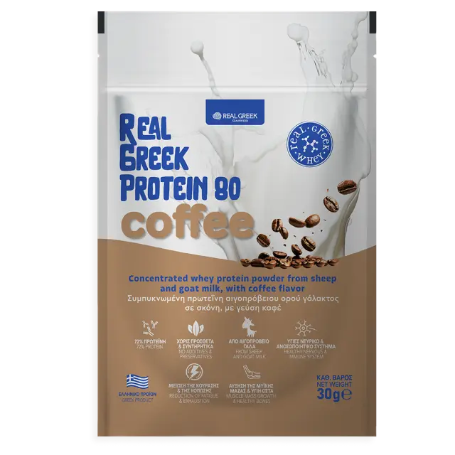 Shot Πρωτεΐνης με γεύση Καφέ 30g