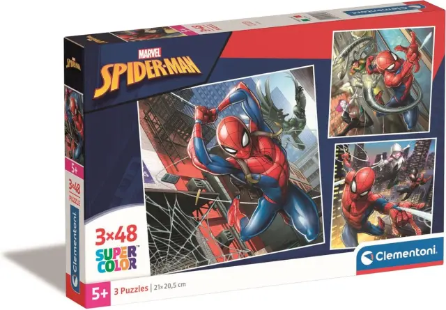 Clementoni Puzzle MARVEL - Spider-Man - 3 Set Puzzle 48P (25316)