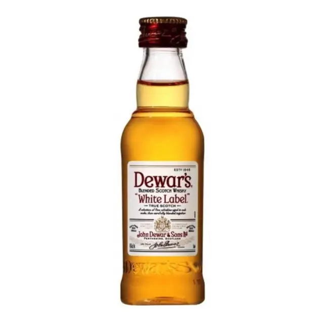 Dewars White Label Scotch Whisky 40% Vol. 50ml