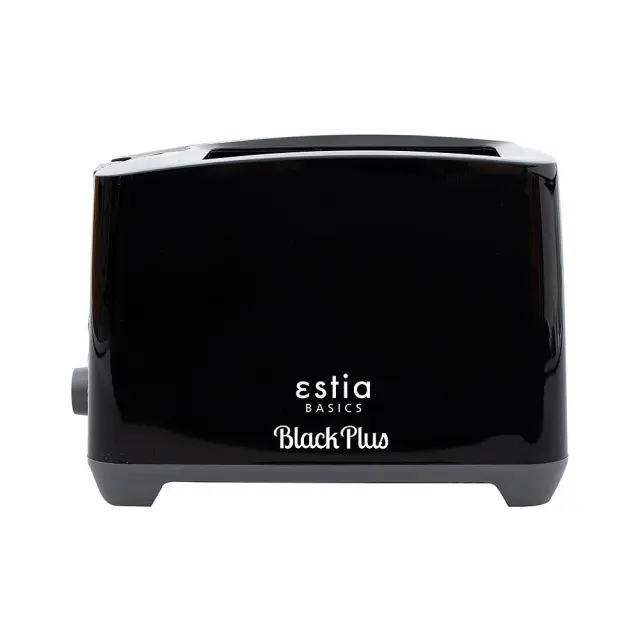 Φρυγανιέρα Black Plus 2 Θέσεων Με 7 Επίπεδα Ψησίματος 750W Μαύρο Estia 06-12250
