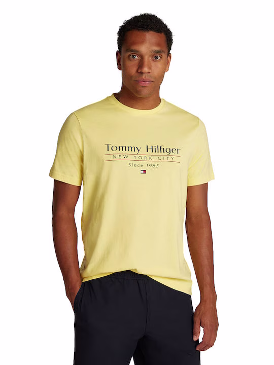 Tommy Hilfiger Κίτρινο T-shirt Κίτρινο - S