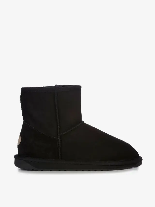 Emu Μποτάκια Γυναικείο δέρμα Μαύρο EMU/10003 BLACK 3