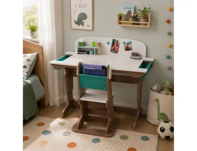 Παιδικό Γραφείο Grow Together KidKraft με ρυθμιζόμενο ύψος και διαστάσεις 110x55.25x65cm 25928 3
