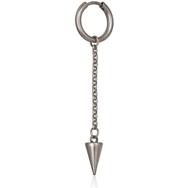 Ghetto Kpop SS Pendant Tassel Long Stud Earring 1pcs