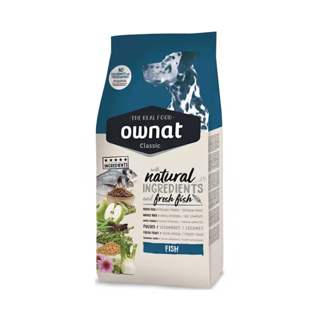 Ownat Classic Fish Ξηρά Τροφή για Σκύλους με Ψάρι 12kg