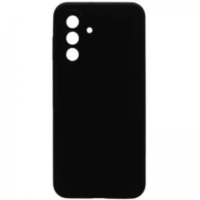 Θήκη Liquid Silicon inos Samsung Galaxy A37 5G Velvet Μαύρο N70944 3