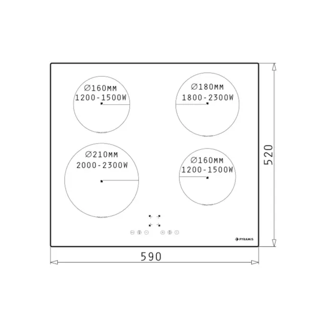 ΕΣΤΙΑ ΕΠΑΓΩΓΙΚΗ PHI62430FMB PYRAMIS 2