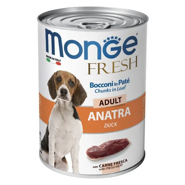 Monge Adult Κονσέρβα Σκύλου με Πάπια 400gr