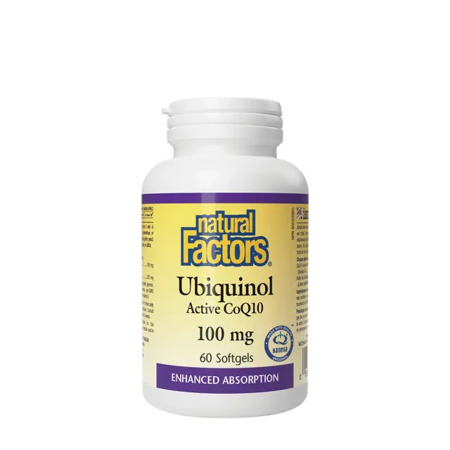 Natural Factors Ubiquinol Active CoQ10 100 mg