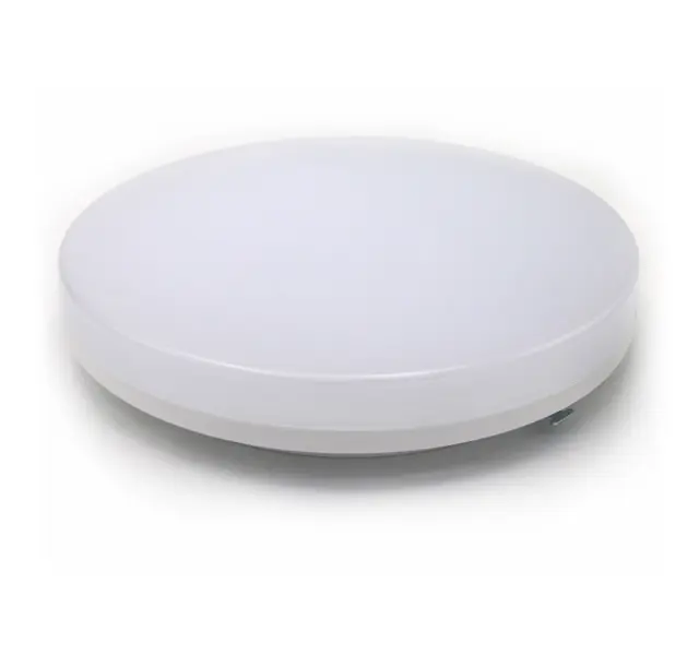 LED ΠΛΑΦΟΝΙΕΡΑ PC ΣΤΡΟΓΓYΛΗ Φ280mm 18W 4000K IP54 ΛΕΥΚΗ