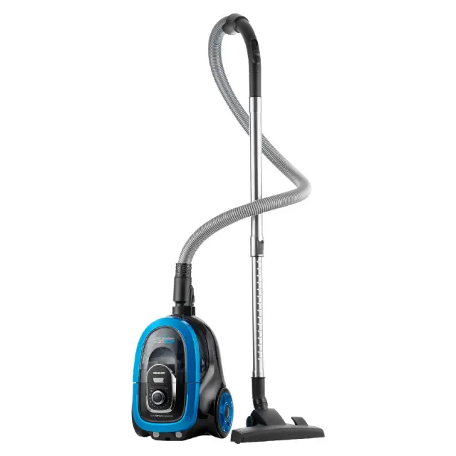 Ηλεκτρική Σκούπα Sencor SVC 1035TQ 750W χωρίς Σακούλα με σωλήνα XL Clean Air Dual HEPA H13 75 dB(A) Μαύρο/Μπλε 3